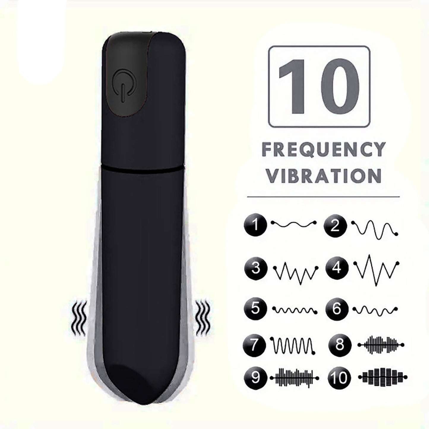 Blissed NYC Mini Bullet Silicone Massager