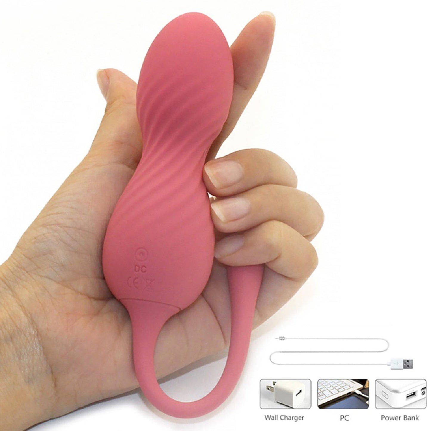 Blissed NYC Rechargeable Silicone Kegel Ball Vibrator With Remote Control