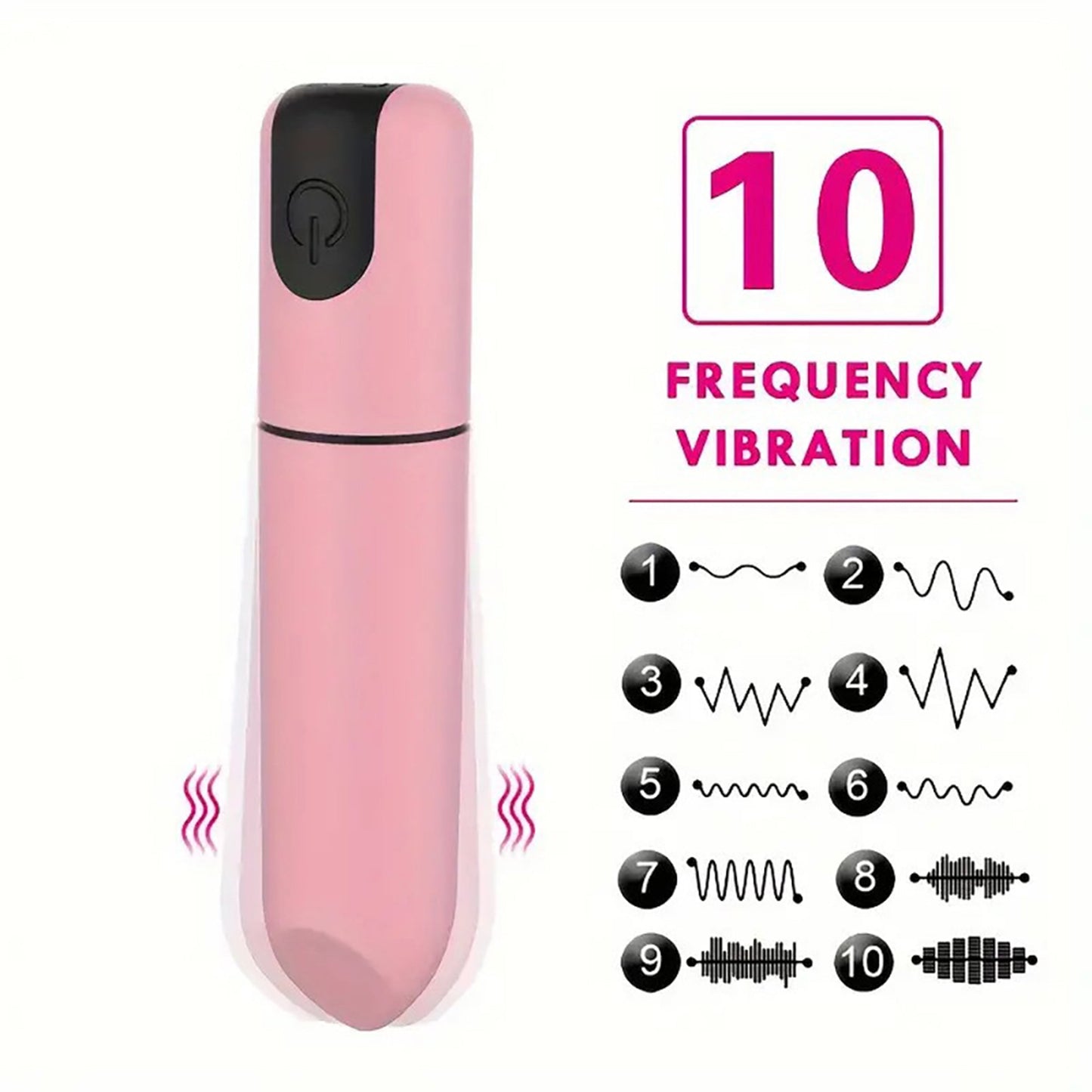 Blissed NYC Mini Bullet Silicone Massager