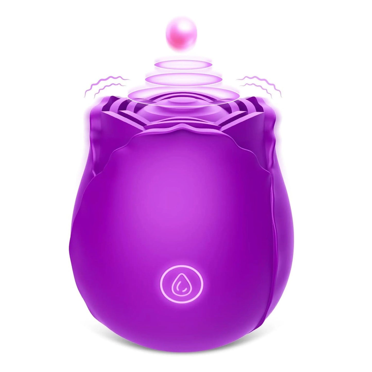 Blissed NYC Rose-Shaped Silicone Massager