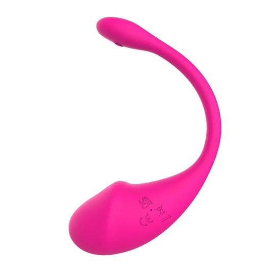 Blissed NYC U-Shape Silicone Bullet Massager - App-Controlled, Cordless & Waterproof