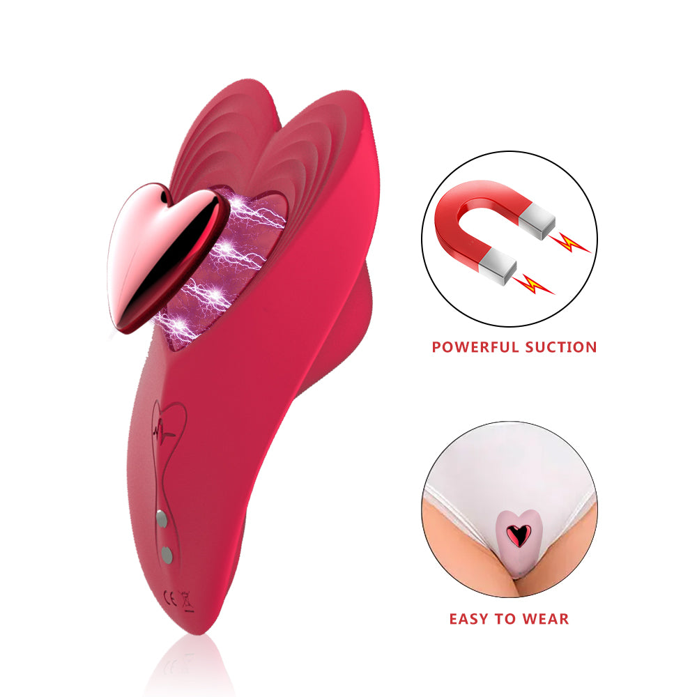 Heart Wearable Panty Vibrator