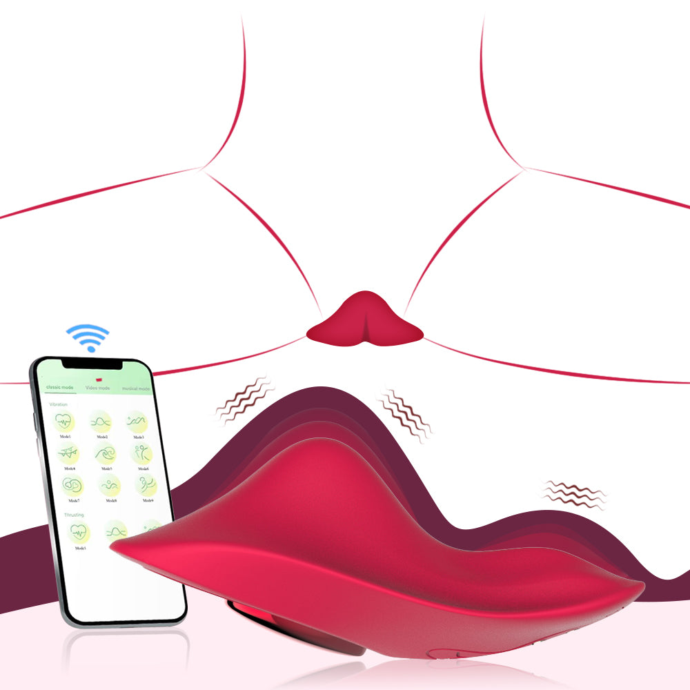 Heart Wearable Panty Vibrator