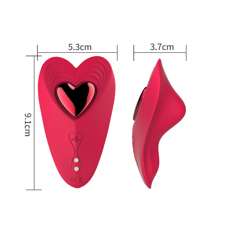 Heart Wearable Panty Vibrator