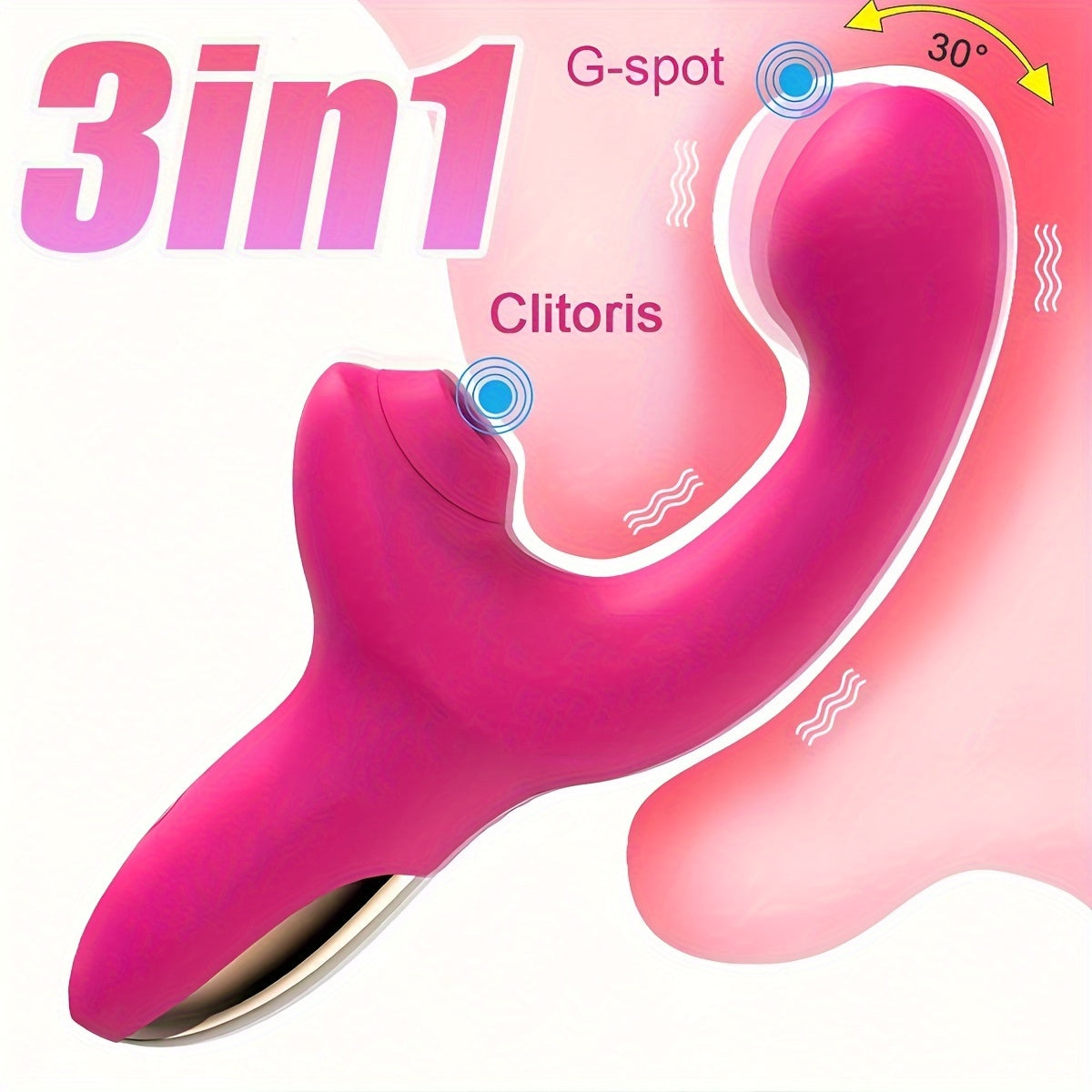 G-Spot Double Stimulation Vibrator